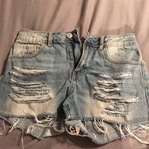 jean shorts